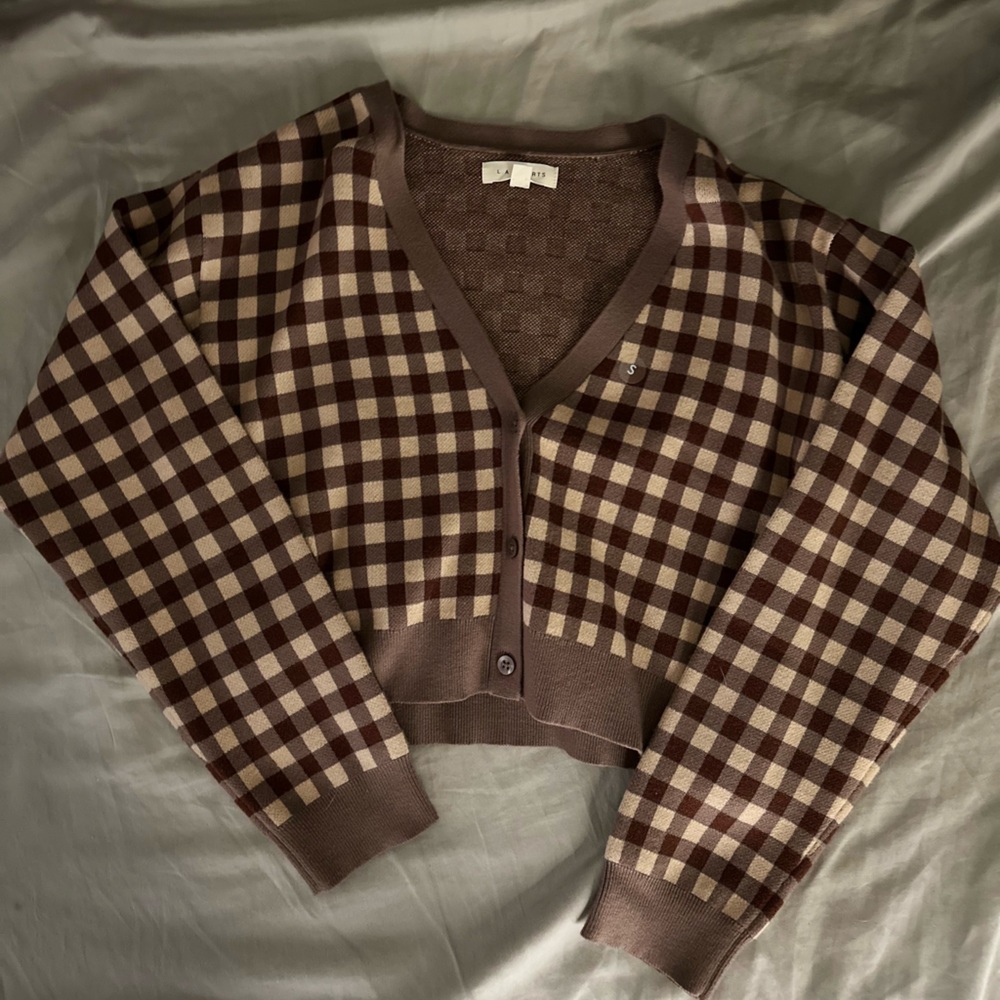 L.A. Hearts Checkered Long Sleeve
